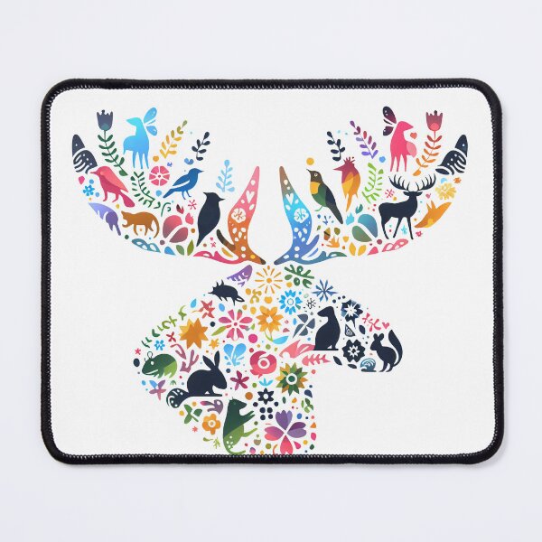 Item preview, Scandinavian Folk art - Moose Head  designed and sold by FOLK ART FUSION by heidiannemorris.
