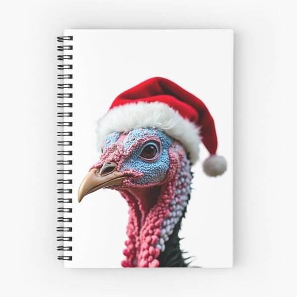 Item preview, Funny Turkey Wearing Christmas Hat designed and sold by LazyOwlStore.