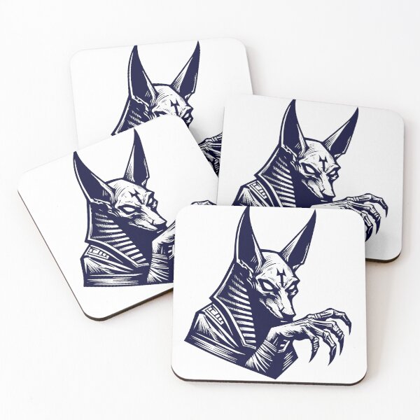 Item preview, anubis hand drawn illustration designed and sold by ariamuhammad.