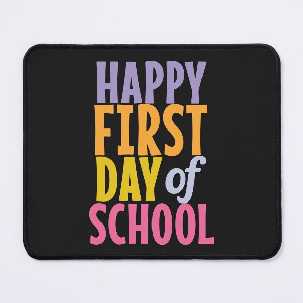 Item preview, Happy First day of school designed and sold by Think4Prints.