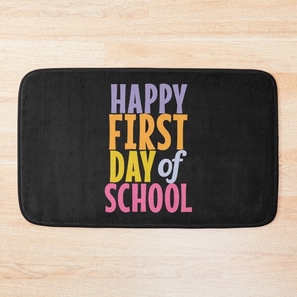 Item preview, Happy First day of school designed and sold by Think4Prints.