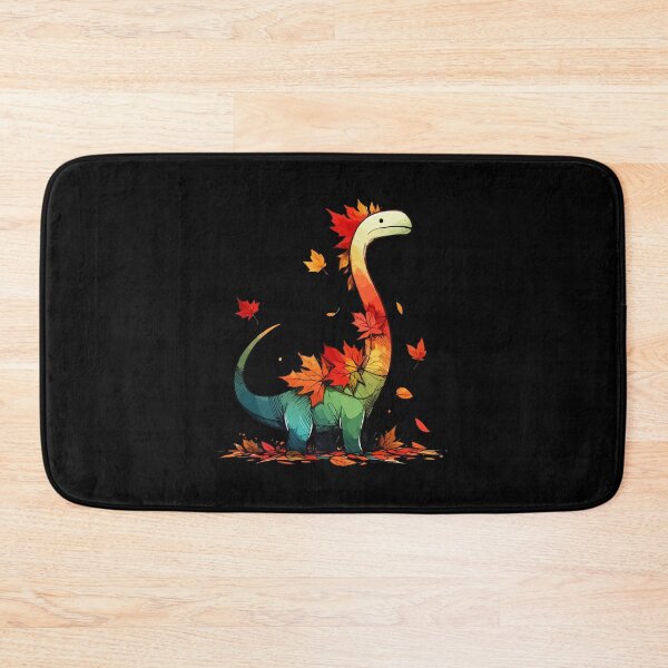Item preview, Sketchy Autumn Dinosaur Funny Brontosaurus designed and sold by TomFrontierArt.