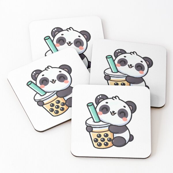Item preview, Panda Kawaii Bubble Tea designed and sold by KD Merch.