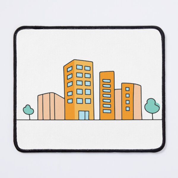 Item preview, Illustration of city building landscape designed and sold by rasagamastore.