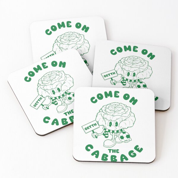 Item preview, Come On The Cabbage - Hibernian Cartoon designed and sold by Footy Fabrics.