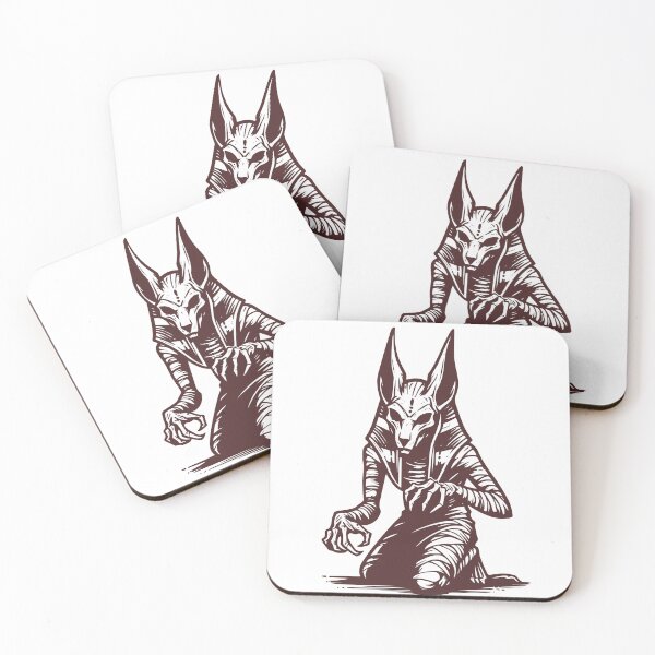Item preview, anubis hand drawn illustration designed and sold by ariamuhammad.