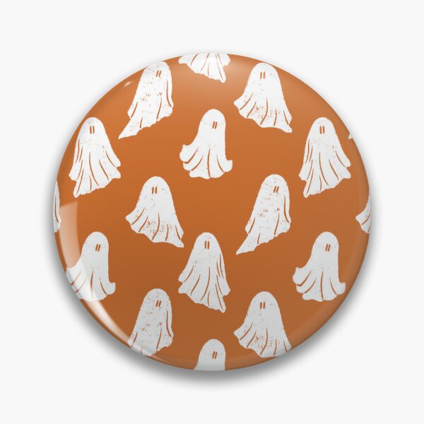 Item preview, Ghosts on an orange background  designed and sold by Nastasiakhmnk.