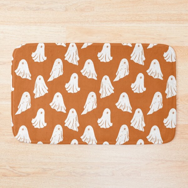 Item preview, Ghosts on an orange background  designed and sold by Nastasiakhmnk.