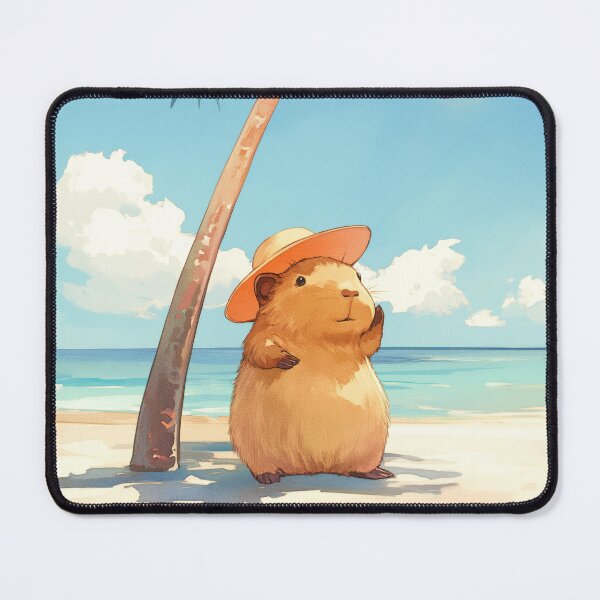Item preview, Capybara At The Tropics designed and sold by AshiraCreations.