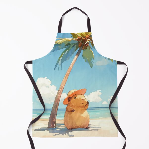 Item preview, Capybara At The Tropics designed and sold by AshiraCreations.