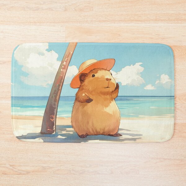 Item preview, Capybara At The Tropics designed and sold by AshiraCreations.