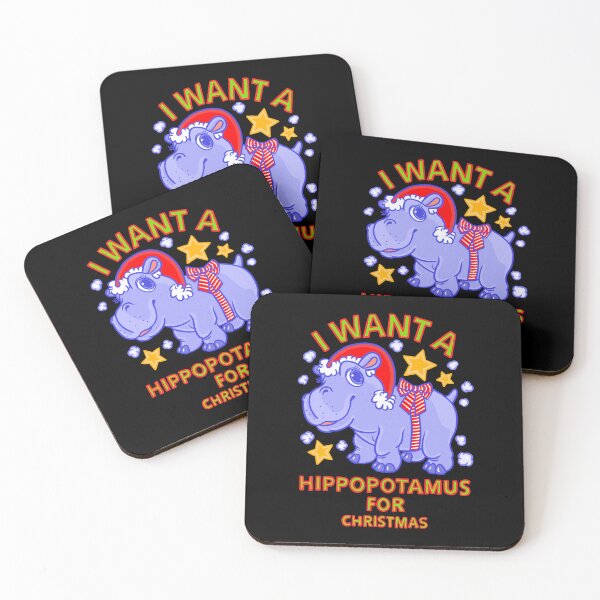 Item preview, I Want A Hippopotamus For Christmas designed and sold by IHateDumplings.