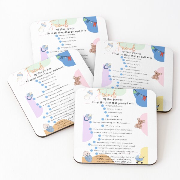 Item preview, Friends of New Parents Agreement designed and sold by QuantumSeraphim.