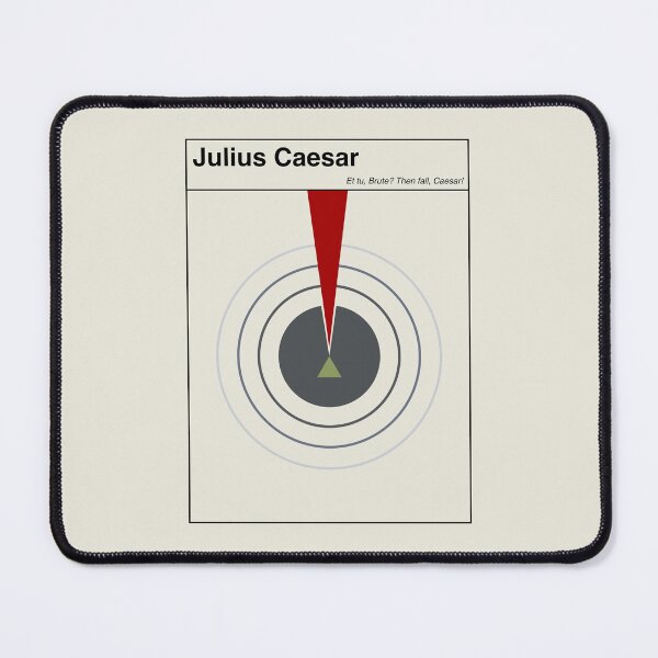 Item preview, Julius Caesar Shakespeare Minimalist Abstract Art Design designed and sold by kakarikihill.