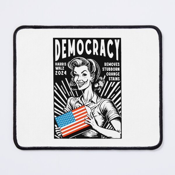Item preview, Kamala Removes Stubborn Orange Stains Vintage Ad USA Flag designed and sold by GrandeDuc.
