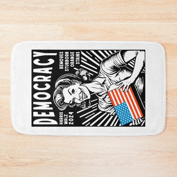 Item preview, Kamala Removes Stubborn Orange Stains Vintage Ad USA Flag designed and sold by GrandeDuc.