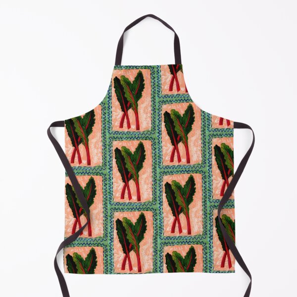Item preview, Charleston and Bloomsbury Group-Inspired Swiss Chard Botanical Art by Jemma Jamie Skidmore | Modern Nature-Inspired Design designed and sold by Jemma Jamie Skidmore.
