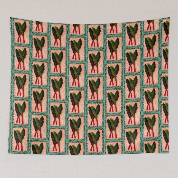 Item preview, Charleston and Bloomsbury Group-Inspired Swiss Chard Botanical Art by Jemma Jamie Skidmore | Modern Nature-Inspired Design designed and sold by Jemma Jamie Skidmore.