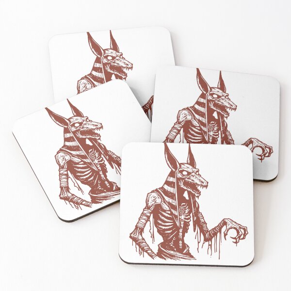 Item preview, anubis hand drawn illustration designed and sold by ariamuhammad.