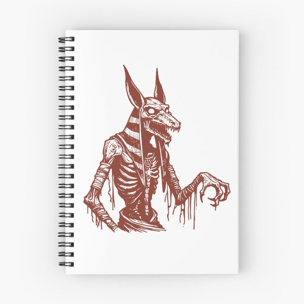 Aperçu de l'œuvre illustration dessinée à la main d'Anubis créée et vendue par ariamuhammad.