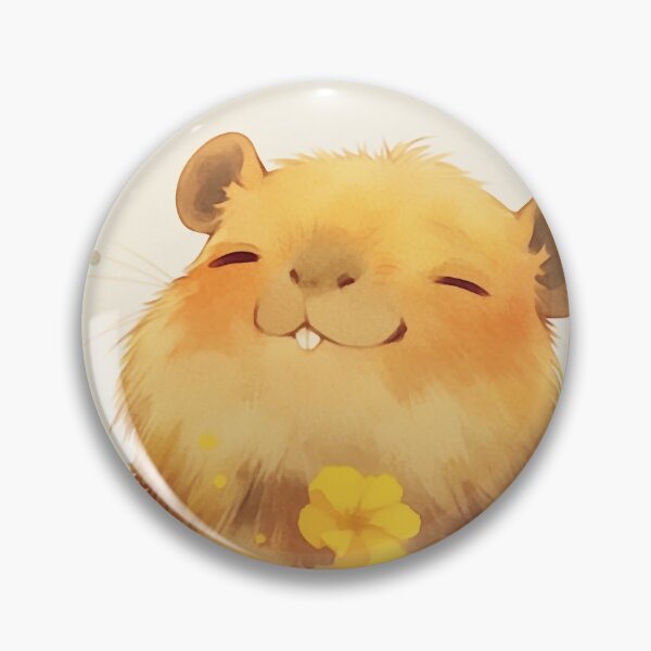 Item preview, Capybara Cute Smile designed and sold by AshiraCreations.