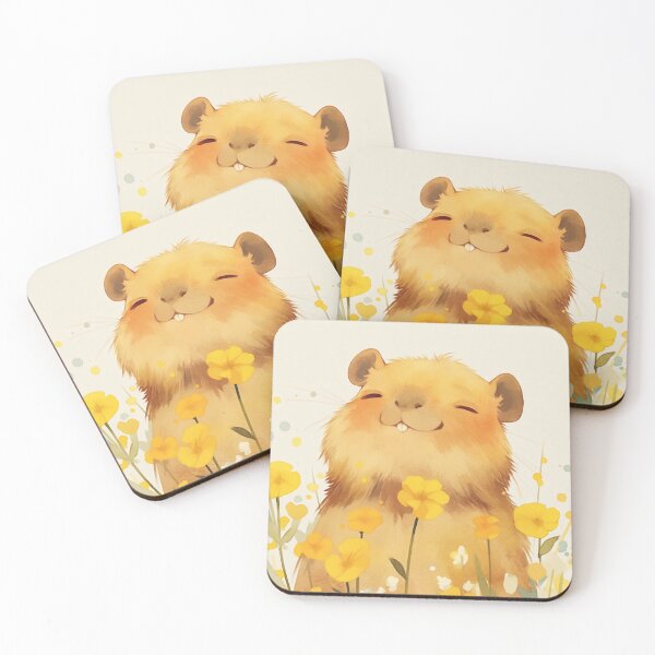 Item preview, Capybara Cute Smile designed and sold by AshiraCreations.