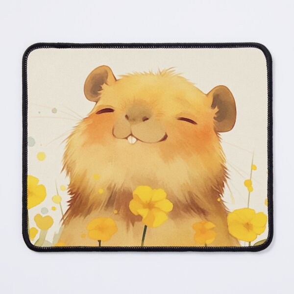 Item preview, Capybara Cute Smile designed and sold by AshiraCreations.