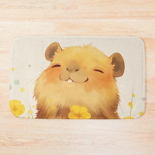 Item preview, Capybara Cute Smile designed and sold by AshiraCreations.