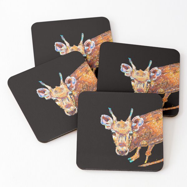 Item preview, The inquisitive deer designed and sold by SHARON NAKAR.