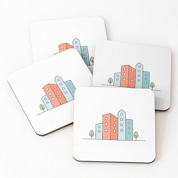 Item preview, Illustration of city building landscape designed and sold by rasagamastore.