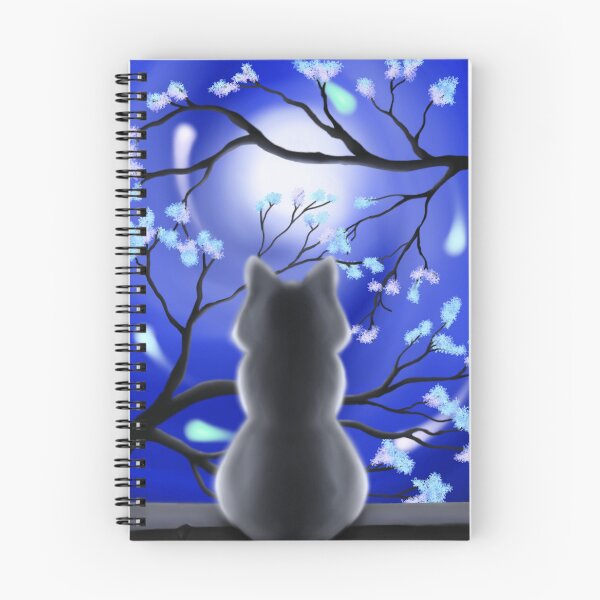 Item preview, A cat at Night designed and sold by MoonRushers.