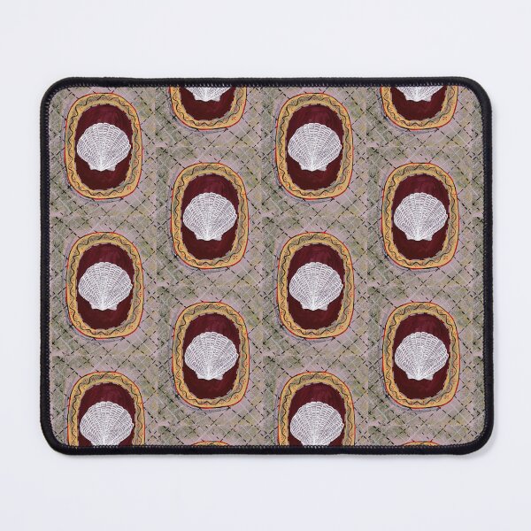 Item preview, Charleston and Bloomsbury Group-Inspired Clam Shell Art by Jemma Jamie Skidmore | Vintage Decorative Design designed and sold by Jemma Jamie Skidmore.