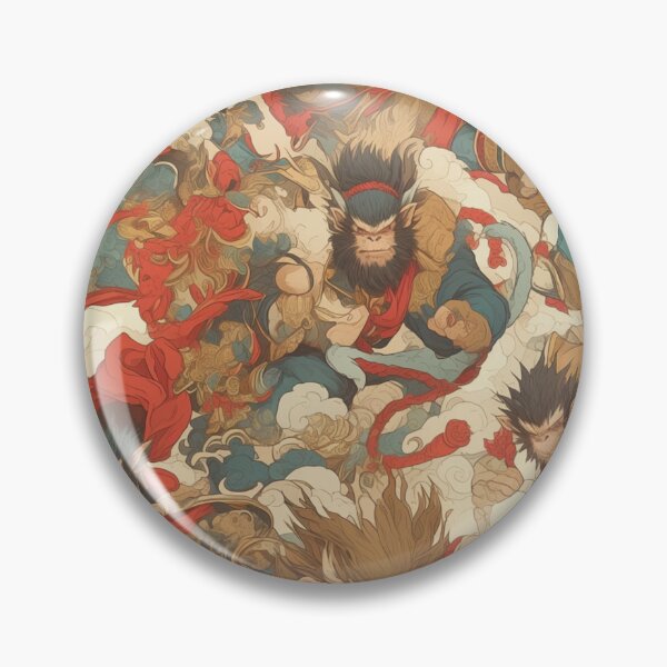 Item preview, Wukong's Fury - Legendary Monkey King Pattern designed and sold by KazyWeeb.