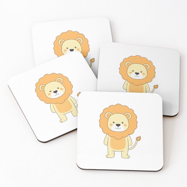 Item preview, Illustration of cute lion stand up designed and sold by rasagamastore.