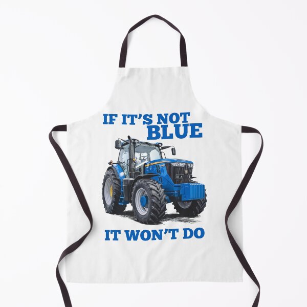 Item preview, Kids Blue Tractor Farm Design If It's not blue. designed and sold by REAL IRISH GIFTS.
