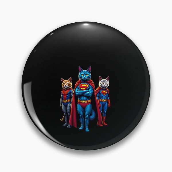 Item preview, Feline Superheroes in Action designed and sold by eliteandhonor.