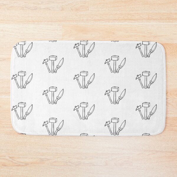 Item preview, Illustration of Stone hammer, flint knife, and hand axe designed and sold by rasagamastore.