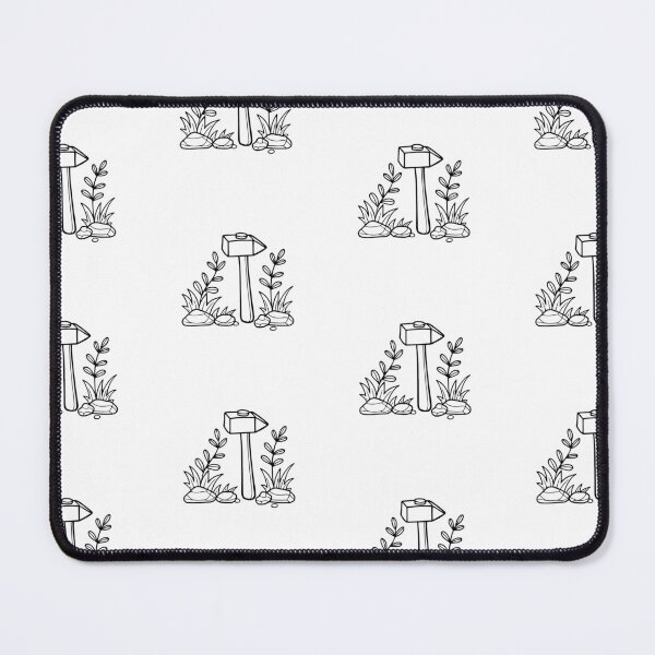 Item preview, Illustration of Stone hammer in the mossy forest designed and sold by rasagamastore.