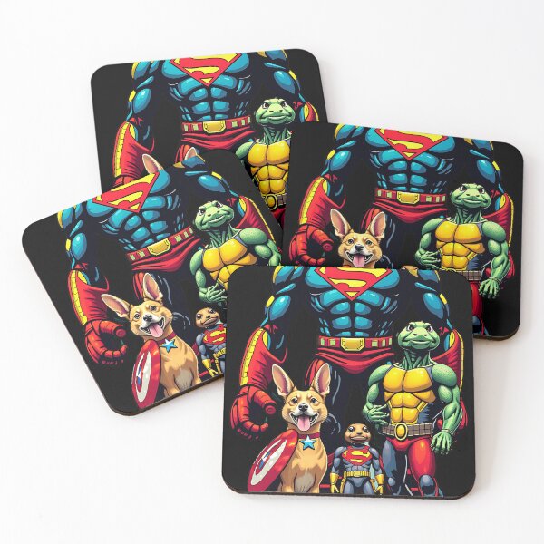 Item preview, Superhero Comic Pets: Epic Animal Battle designed and sold by eliteandhonor.