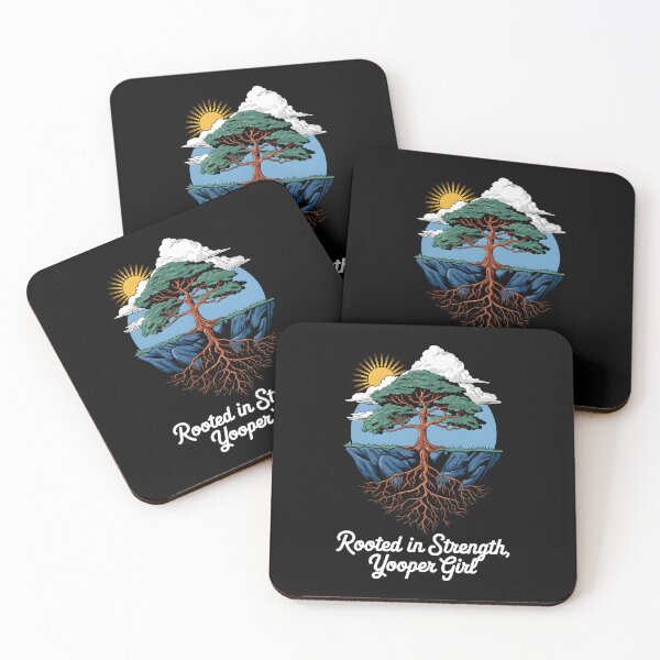 Item preview, Rooted in Strength, Yooper Girl: Verdant Vitality, Deep Roots designed and sold by SplashTastic.