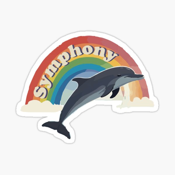 I just wanna be part of your symphony Sticker