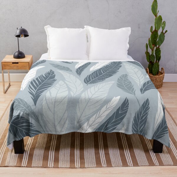 Item preview, A penguin feather pattern design in shades of gray and white. designed and sold by HEMRO.