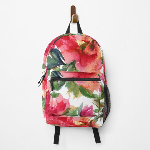 Item preview, Estampado floral de acuarela vibrante: diseño de jardín exuberante designed and sold by ArtLab-store.