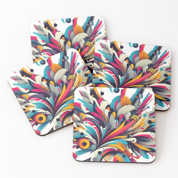 Item preview, Vibrant Plume Abstract designed and sold by moba--mania.