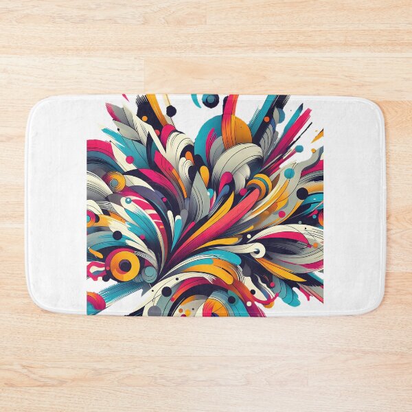 Item preview, Vibrant Plume Abstract designed and sold by moba--mania.