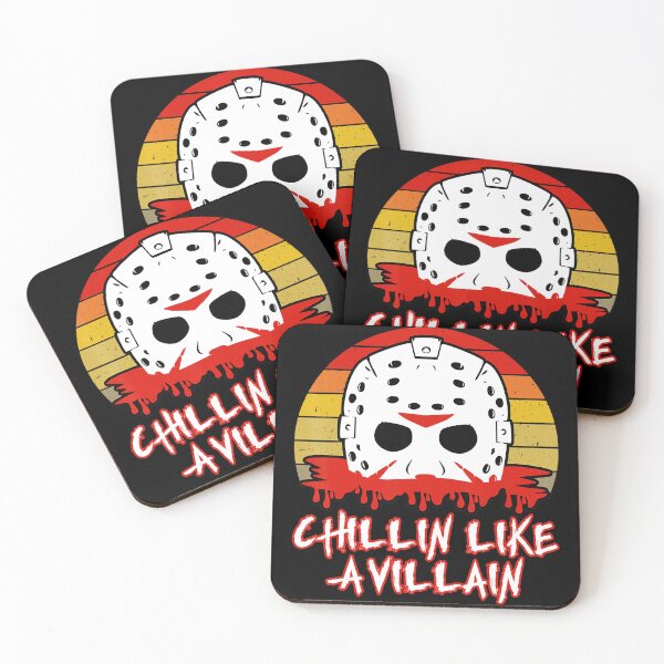Item preview, Chillin Like a Villain Funny Slasher Horror Movie  designed and sold by SavannalCronam.