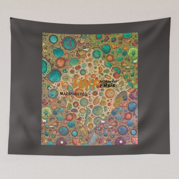 Item preview, Bacteria Microbiology Science Biology Virus Cell Hyper Hypno designed and sold by MACMANEROO.