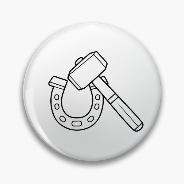 Item preview, Traditional Stone hammer and horseshoe designed and sold by rasagamastore.