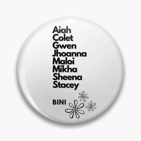 Item preview, BINI members  designed and sold by AissTee.