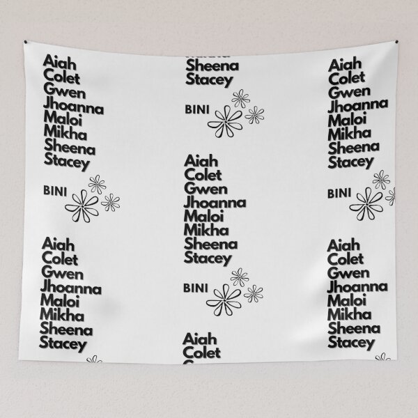 Item preview, BINI members  designed and sold by AissTee.